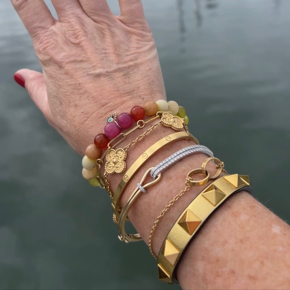 Authentic Cartier 18K Yellow Gold Baby Love Bracelet